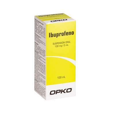 [903712] IBUPROFENO JARABE 100 MG/5 ML OPKO X 100 ML (GENER) (PTM)