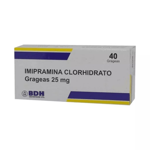 [7800086764307] IMIPRAMINA 25 MG BPH X 40 COMP (GENER) (PTM)