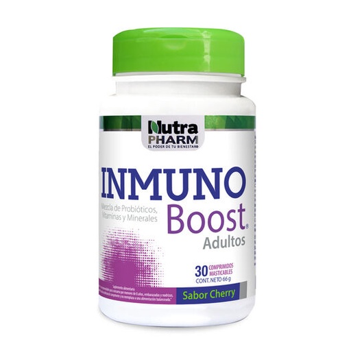 [7809576419055] INMUNO BOOST ADULTOS X 30 COMP MASTICABLES NUTRAPHARM