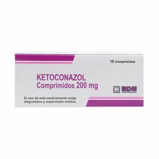 [903277] KETOCONAZOL 200 MG BDH X 10 COMP (GENER) (PTM)