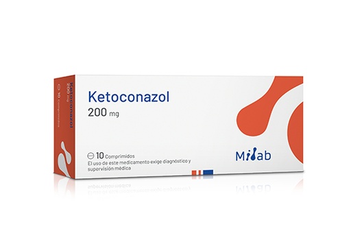 [7800063111124] KETOCONAZOL 200 MG MINTLAB X 10 COMP (GENER) (PTM) 