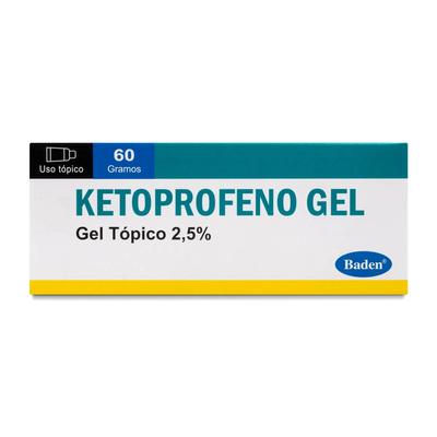 [900963] KETOPROFENO GEL 2,5% BADEN X 60 GR (GENER) 