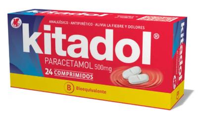 [900208] KITADOL  500 MG X 24 COMP (PARACETAMOL) (PTM)