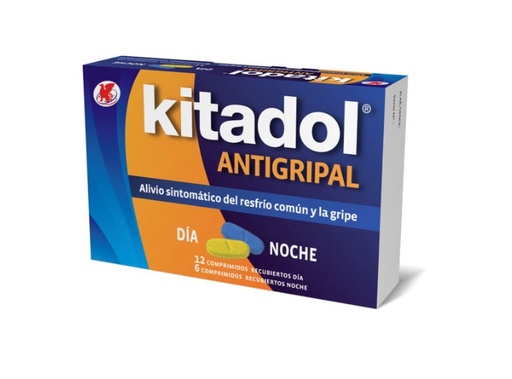 [7800007809018] KITADOL ANTIGRIPAL DIA Y NOCHE X 18 COMP