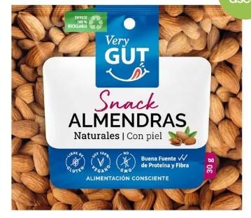 [2690000009653] KNOP VERYGUT ALMENDRAS NATURAL X 30 GRS