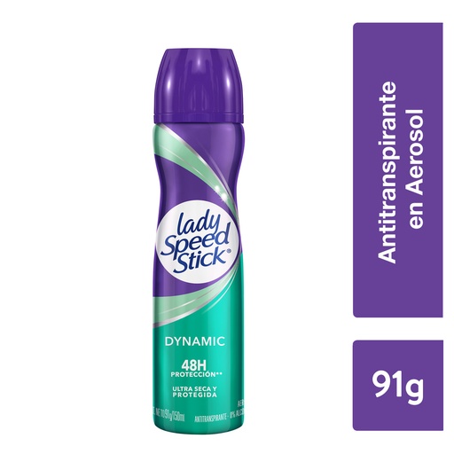 [1599147893970] LADY SPEED STICK DESOD SPRAY DINAMIX 48H X  150 ML