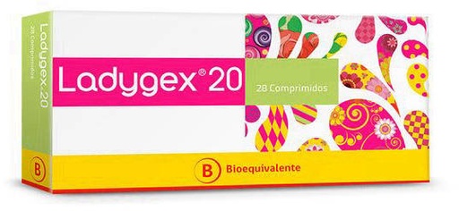 [904703] LADYGEX 20 X 28 COMP (DROSPIRENONA//ETINILESTRADIOL) (HORM)