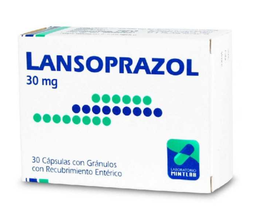 [900210] LANSOPRAZOL 30 MG MINTLAB X 30 CAPS (GENER)