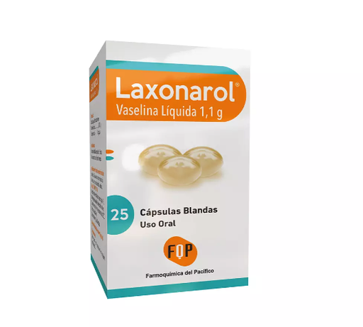 [902301] LAXONAROL 1,1 GR X CAPS BLANDAS (VASELINA LIQUIDA)