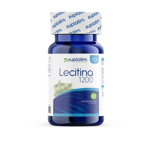 [902069] LECITINA SOYA 1200 X 100 CAPS SUPRALIM
