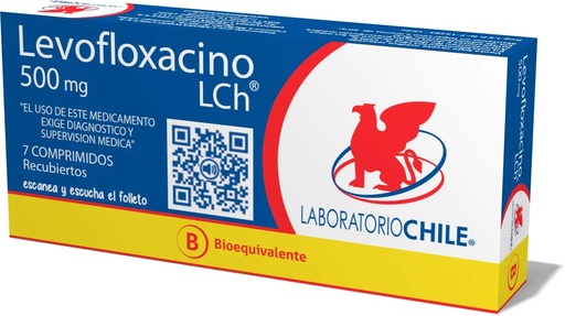 [900213] LEVOFLOXACINO 500 MG LCH X 7 COMP (GENER) (PTM)