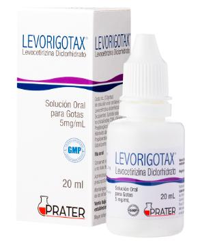[900509] LEVORIGOTAX GOTAS 5 MG/1ML X 20 ML (LEVOCETIRIZINA)