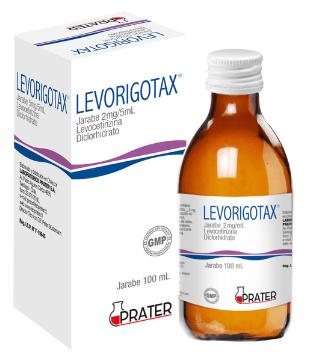 [900469] LEVORIGOTAX JARABE 2,5 MG/5ML X 100ML (LEVOCETIRIZINA)