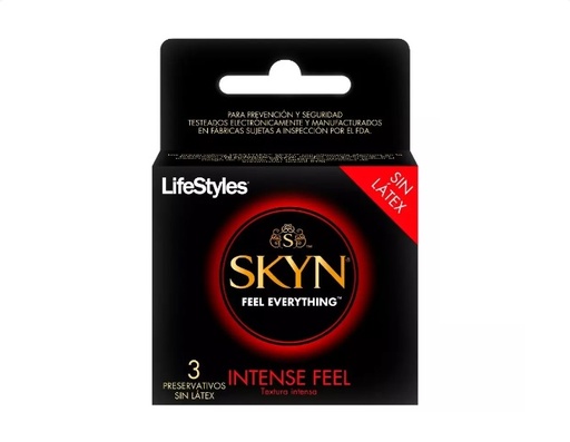 [903737] LIFESTYLES PRESERVATIVO SKYN INTENSE FEEL X 3 UNID