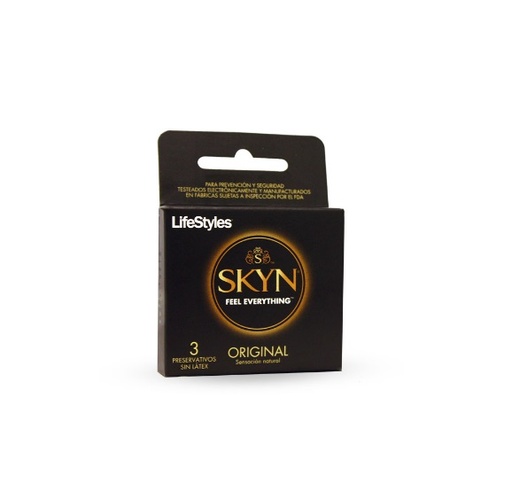 [903736] LIFESTYLES PRESERVATIVO SKYN ORIGINAL X 3 UNID