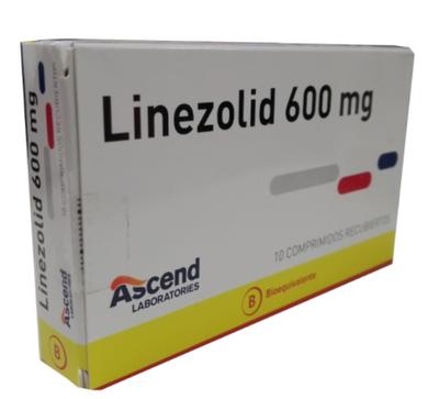 [7804650881940] LINEZOLID 600 MG ASCEND X 10 COMP (GENER)