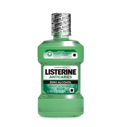 [905285] LISTERINE ENJUAGUE ANTICARIES ZERO ALCOHOL X 180 ML