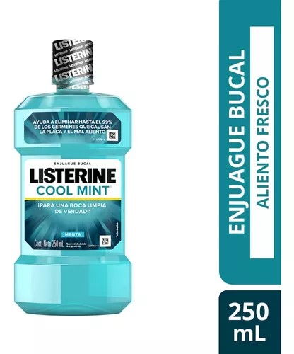 [905365] LISTERINE ENJUAGUE COOL MINT X  250 ML