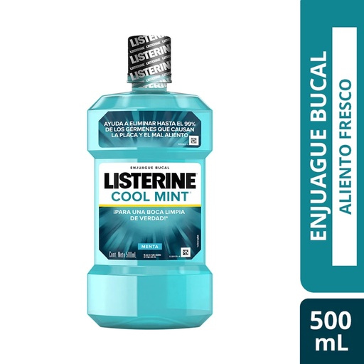 [901697] LISTERINE ENJUAGUE COOL MINT X  500 ML