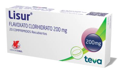 [903260] LISUR 200 MG X 20 COMP (FLAVOXATO) CHS $3000