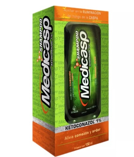 [903523] MEDICASP SHAMPOO X 130 ML (KETOCONAZOL)(FRAXI)