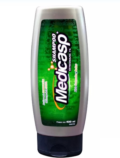 [1602520194283] MEDICASP SHAMPOO X 400 ML (KETOCONAZOL)