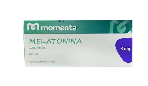 [7800046005167] MELATONINA 3 MG EUROFARMA MOMENTA X 30 COMP (GENER)