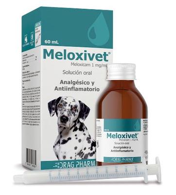 [1573239020574] MELOXIVET 1 MG/ML SOLUCION ORAL X 60 ML (MELOXICAM) (VET)