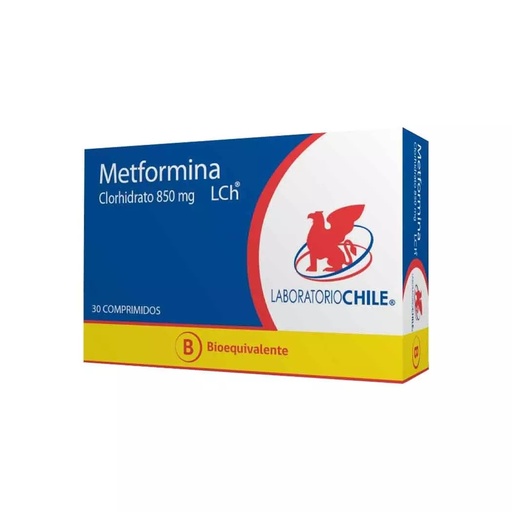 [900236] METFORMINA 850 MG LCH X 30 COMP (GENER) (PTM)