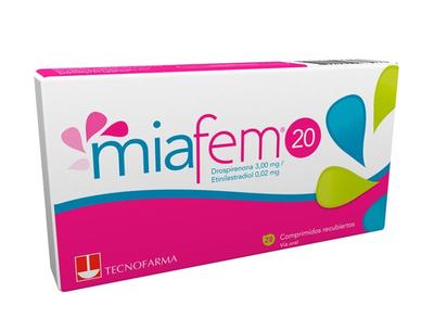 [901085] MIAFEM 20 X 28 COMP (DROSPIRENONA/ETINILESTRADIOL)(HORM)