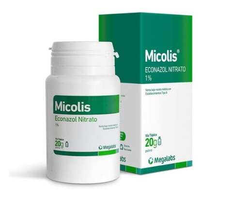 [1607441335289] MICOLIS 1 % POLVO X 20 GR (ECONAZOL)