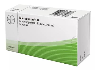 [900873] MICROGYNON CD X 28 COMP (ETINILESTRADIOL/LEVONORGESTREL)(HORM)
