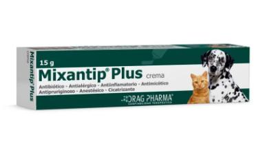 [901131] MIXANTIP PLUS CREMA X 15 GR (PREDNISOLONA/NEOMICINA/CLOTRIMAZOL/BENZOCAINA/ZNO) (VET)***