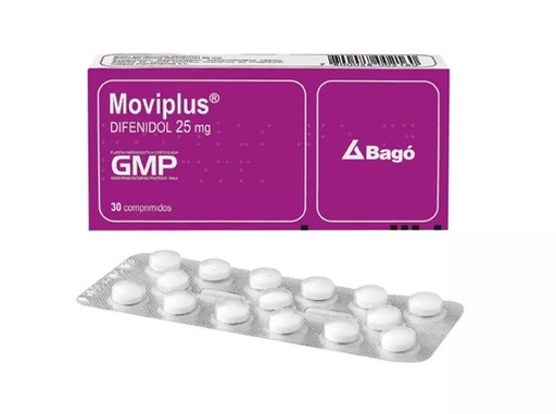 [902342] MOVIPLUS 25 MG X 30 COMP (DIFENIDOL)