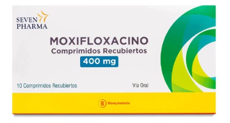 [905338] MOXIFLOXACINO 400 MG SEVEN PHARMA X 10 COMP (GENER)