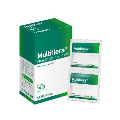 [903580] MULTIFLORA POLVO X 14 SACHETS (PROBIOTICOS)