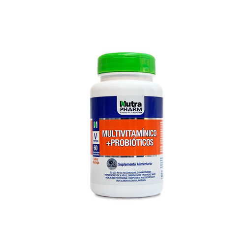 [1568320327449] MULTIVITAM + PROBIOTICOS X 60 COMP MASTIC NUTRAPHARM