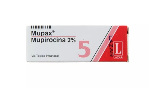 [904269] MUPAX UNGÜENTO NASAL 2% X 5 GR (MUPIROCINA)