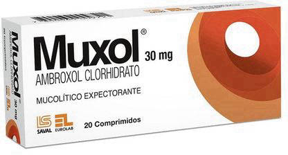 [7800060009721] MUXOL 30 MG X 20 COMPRIMIDOS (AMBROXOL)