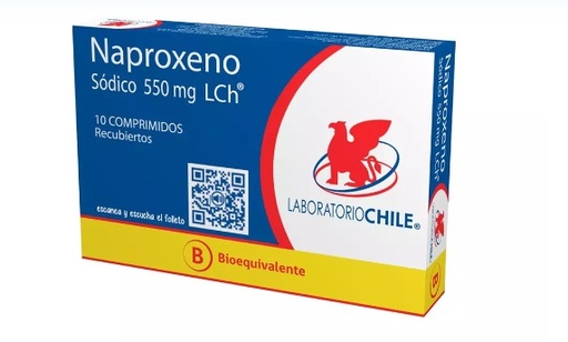 [902845] NAPROXENO 550 MG LCH X 10 COMP (GENER)