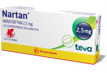 [903202] NARTAN 2.5 MG X 10 COMP (NARATRIPTAN) CHS $2000