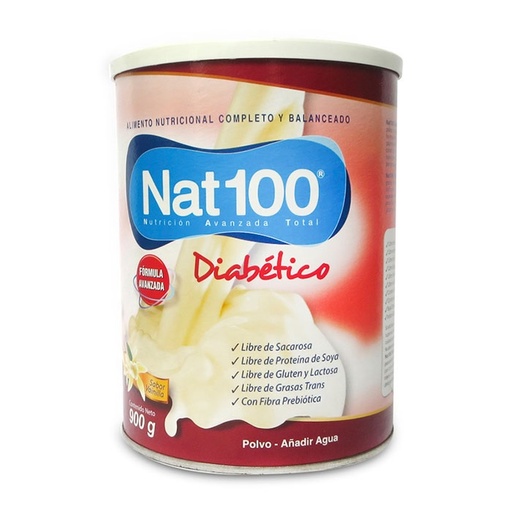 [7804617090217] NAT 100 DIABETICO X 900 GR (FORL)