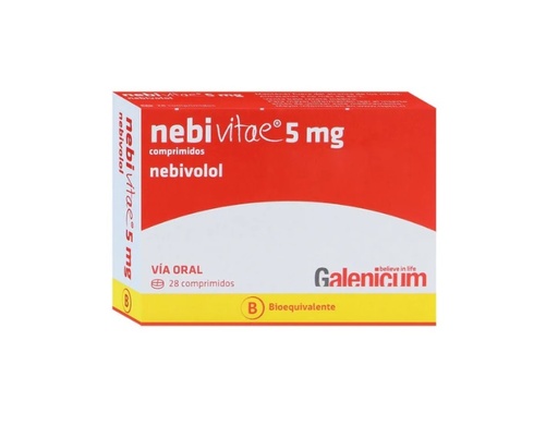 [1605035742093] NEBIVITAE 5 MG X 28 COMP (NEBIVOLOL)