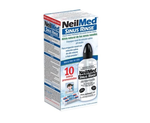 [905294] NEILMED SINUS RINSE BASE C/SOBRES X 10 UNI***