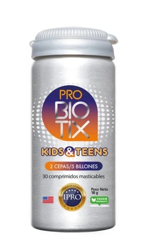 [7804637360703] NEWSCIENCE PROBIOTIX KIDS TEENS HIG POTENCY 2 CEPAS/5 BILLONES X 30 CAP (PROBIOTICOS)