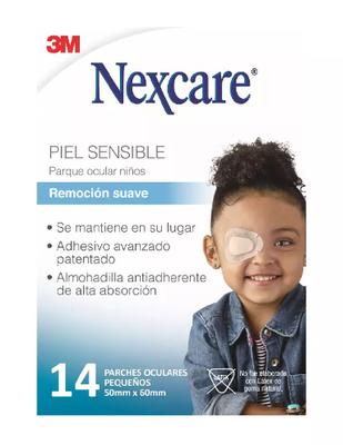 [902986] NEXCARE OPTICLUDE PIEL SENSIBLE PARCHE OCULAR NIÑOS X 14