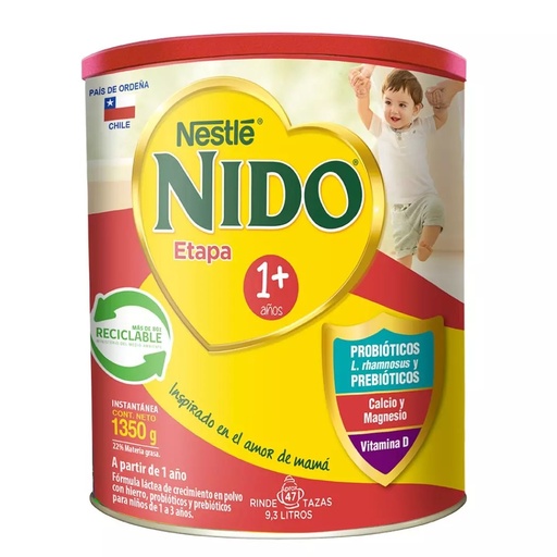 [901824] NIDO LECHE ETAPA +1 TARRO X 1350 GR (FORL)