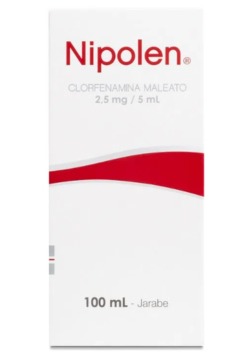 [900492] NIPOLEN 2.5 MG/ 5 ML JARABE X 100 ML (CLORFENAMINA)