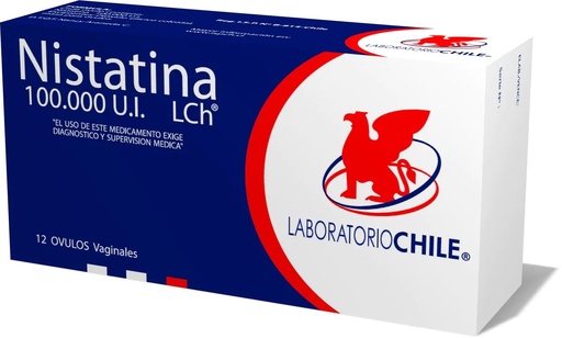 [900257] NISTATINA 100.000 UI OVULOS LCH X 12 UNID (GENER) (PTM)