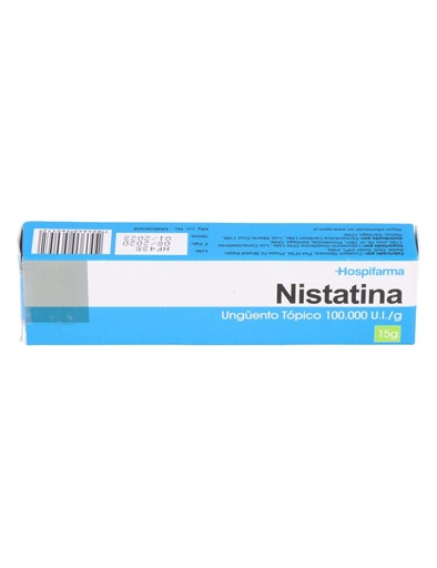 [902254] NISTATINA 100.000 UI UNGUENTO HOSPIFARMA X 15 GR (GENER) (PTM)***